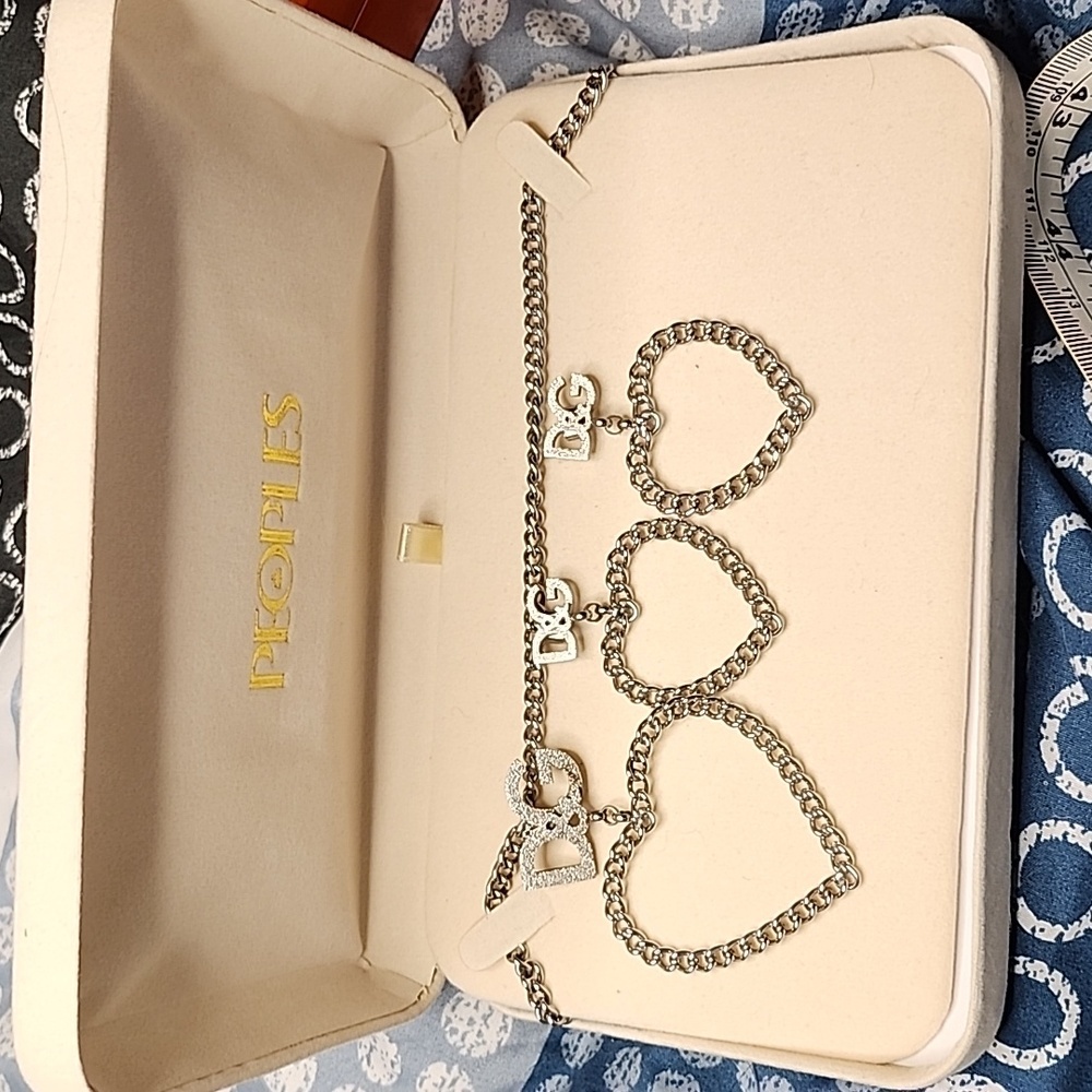 Dolce and Gabbana Set Necklace and Earrings  💯 Authentic